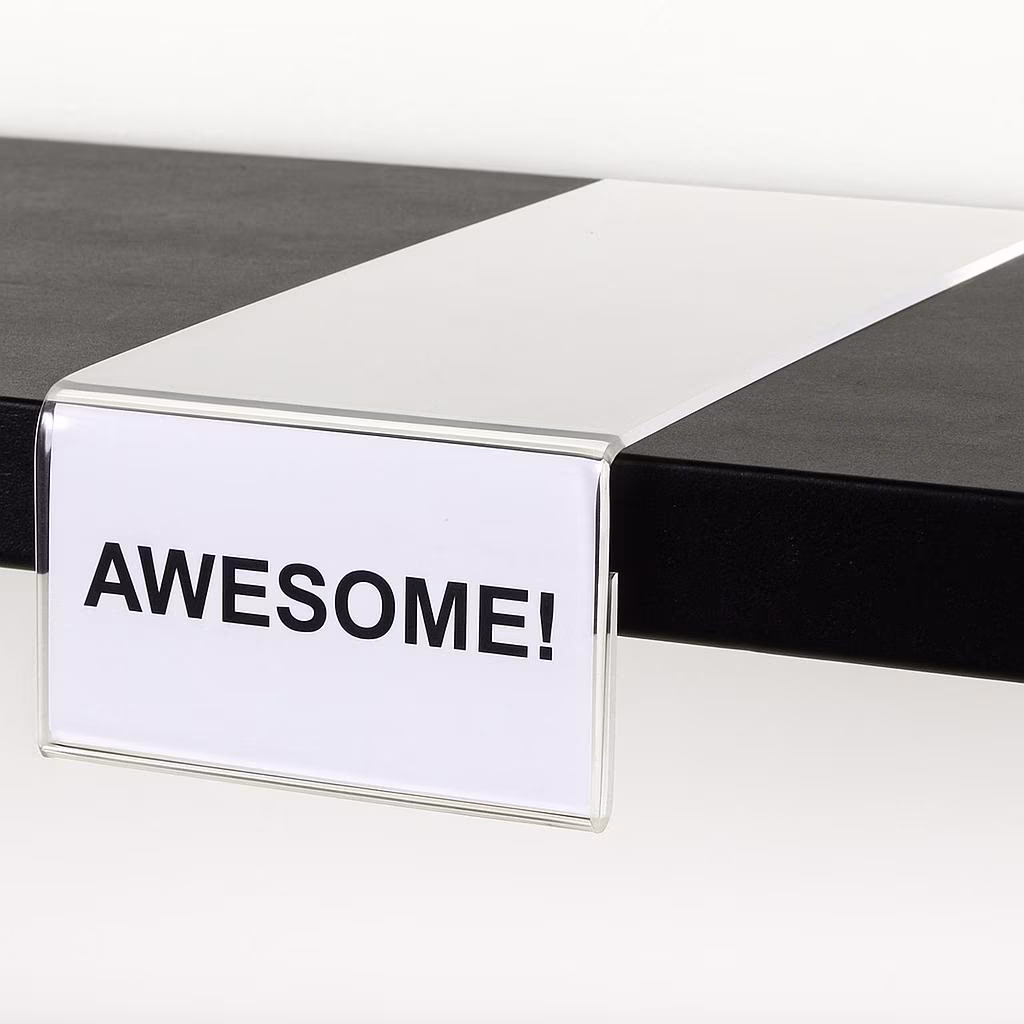 Shelf Talker — 2" x 3.5"